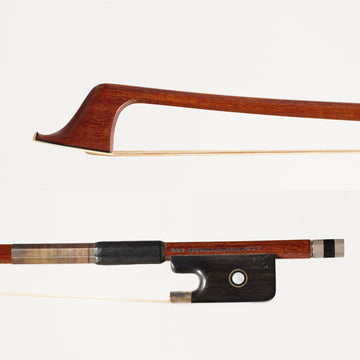 A Silver Mounted Cello Bow by Gunter A. Paulus