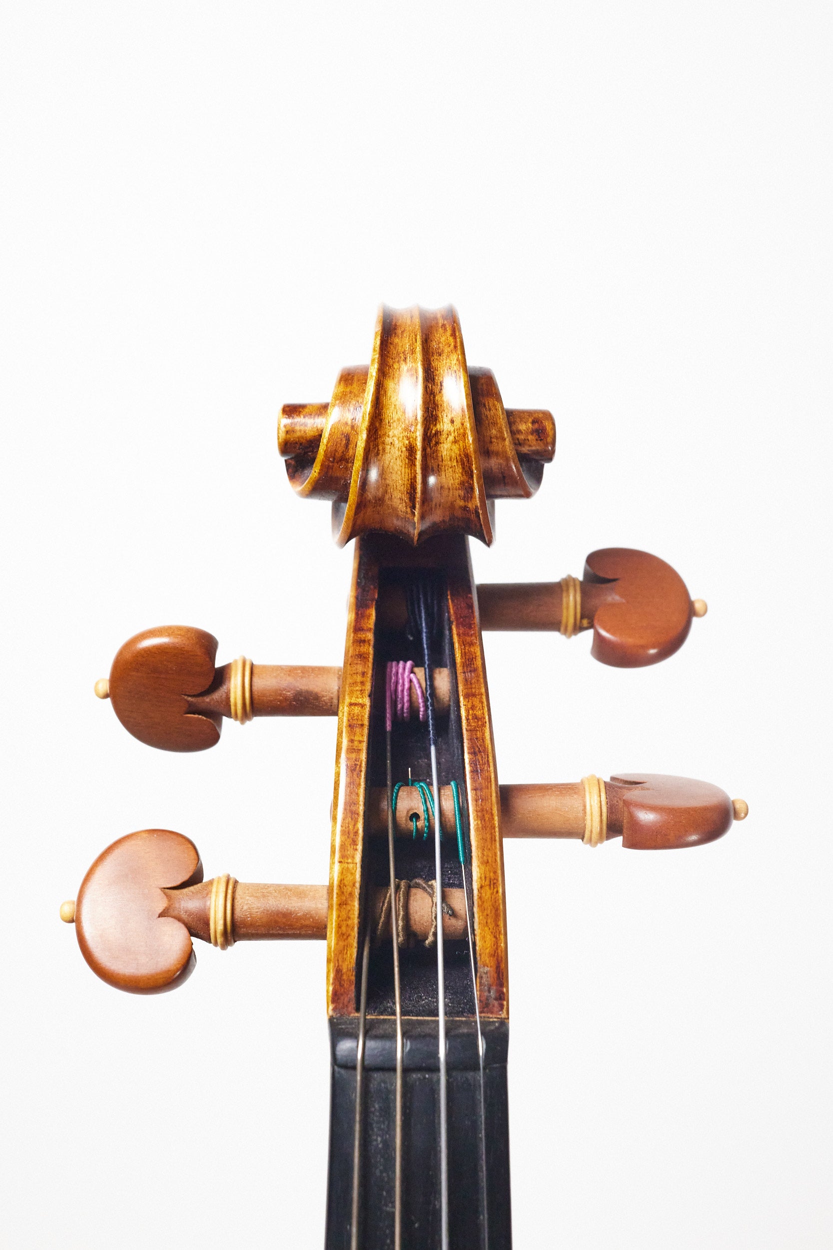 A Modern German Violin Attributed to Otto Burlich, 1985. – Cohen Violins